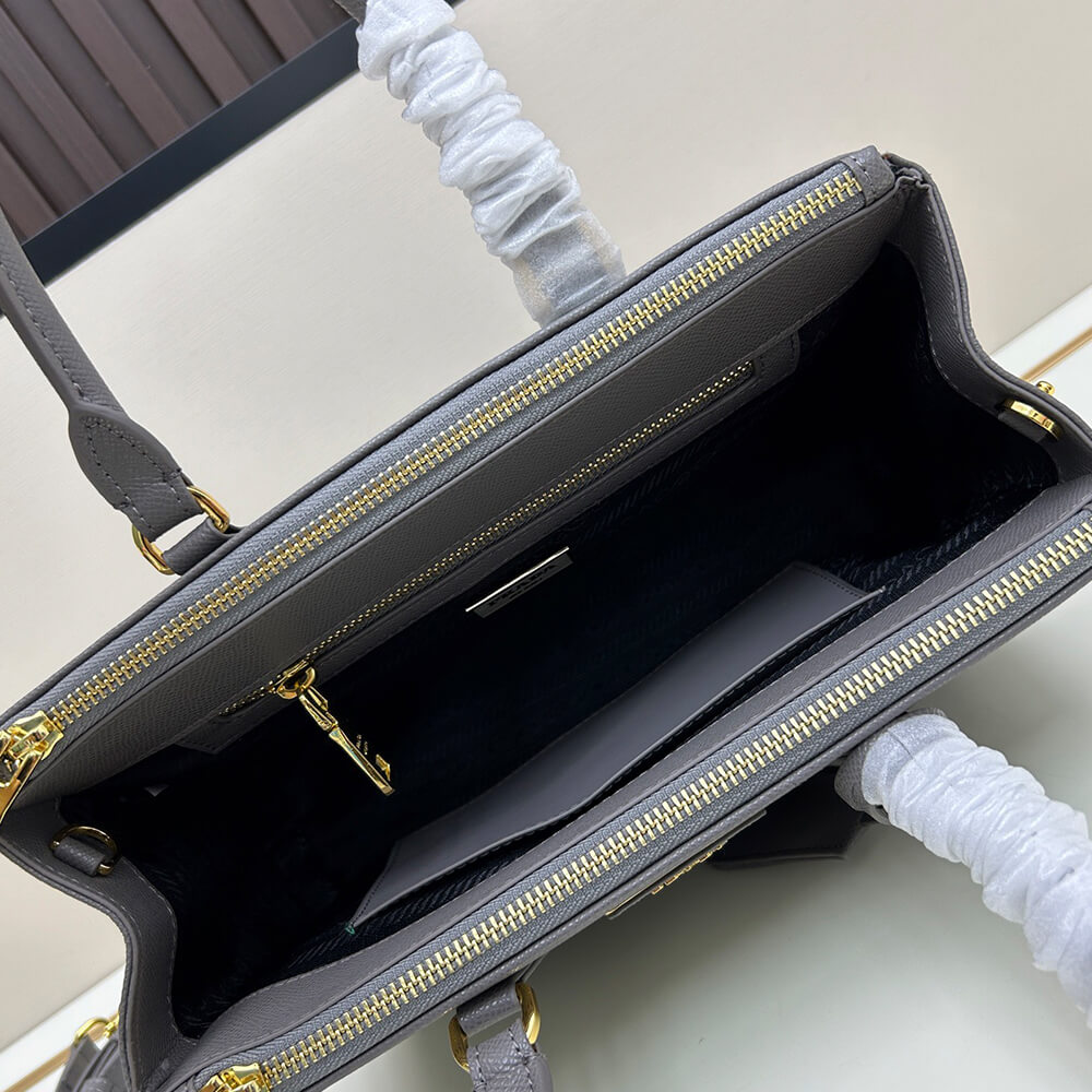 Pra*a Galleria medium Saffiano leather bag