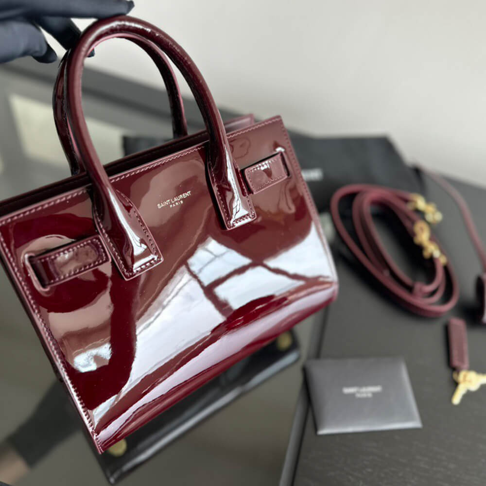 Y51 SAC DE JOUR in patent leather – nano(TAX-FREE GRADE)