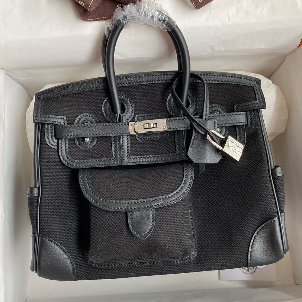 H**me5 Birkin 25 Cargo Bag(HIGH-END GRADE)