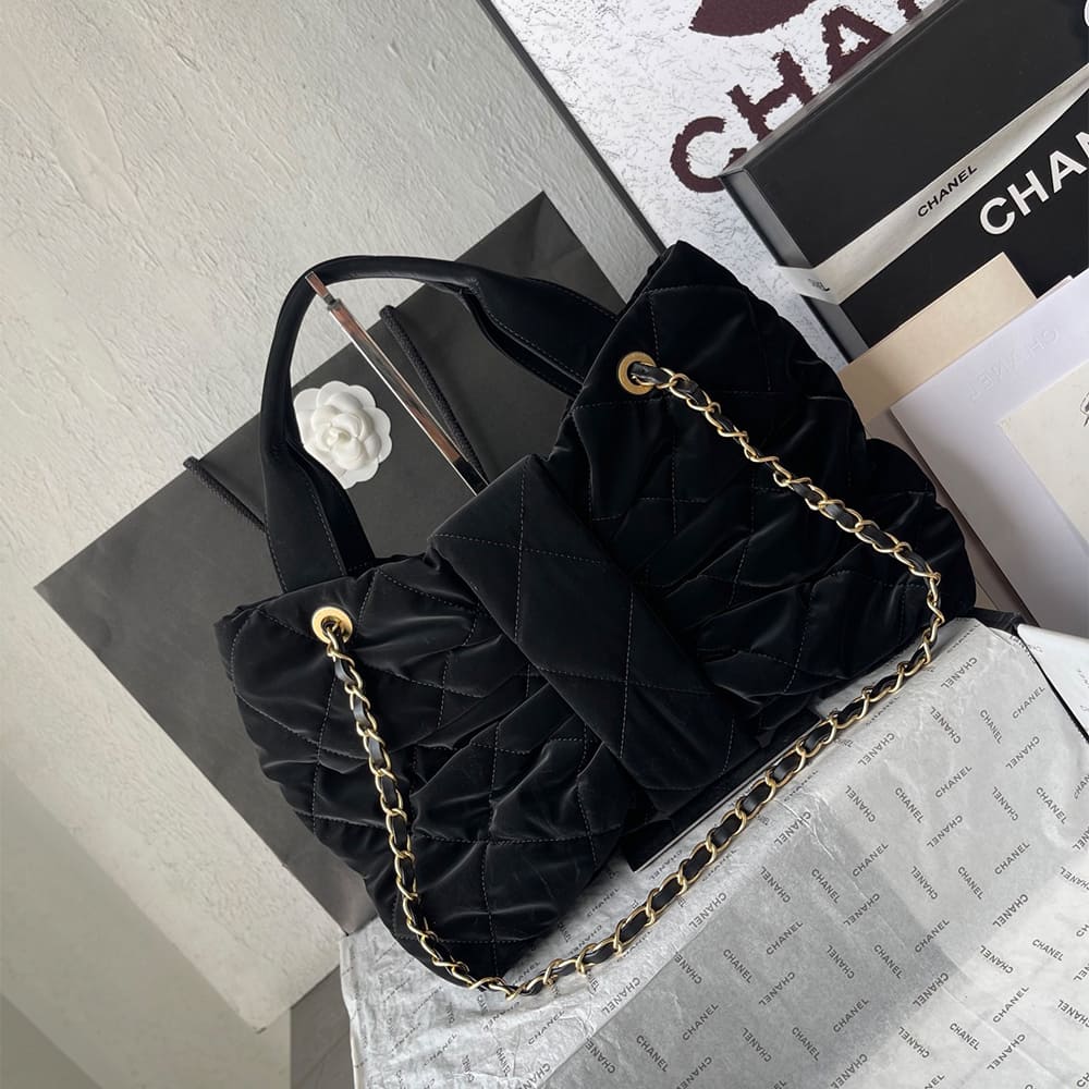 Ch**el BOW BAG(HIGH-END GRADE)