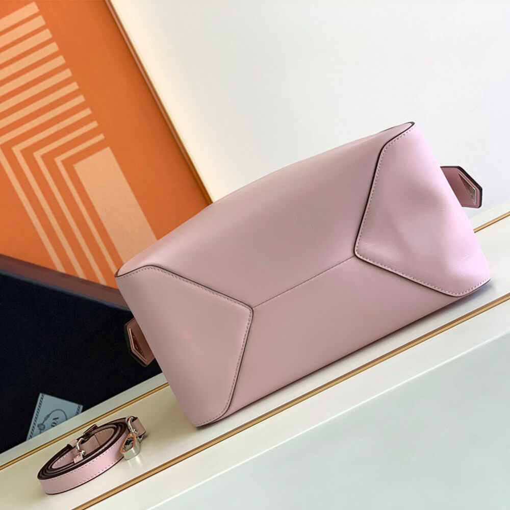Pra*a S*pernova small brushed leather handbag(HIGH-END GRADE)