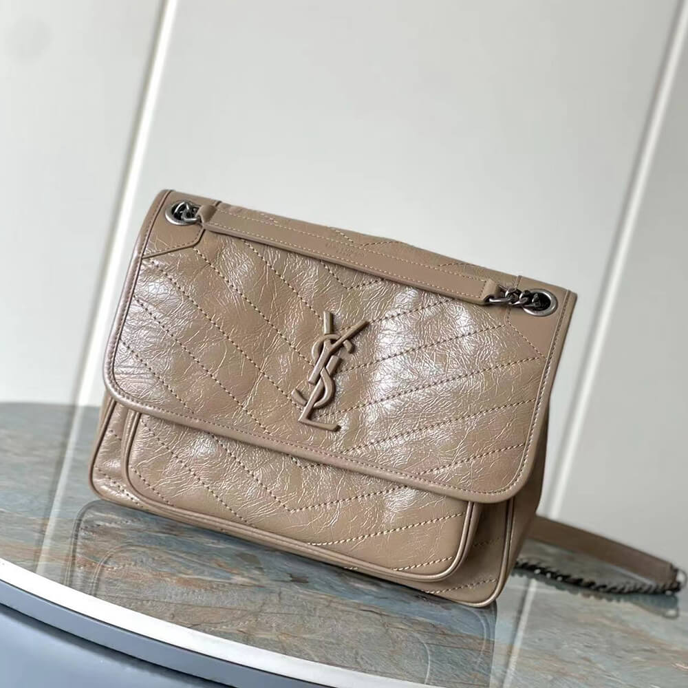Y51 NIKI MEDIUM IN CRINKLED VINTAGE LEATHER(HIGH-END GRADE)