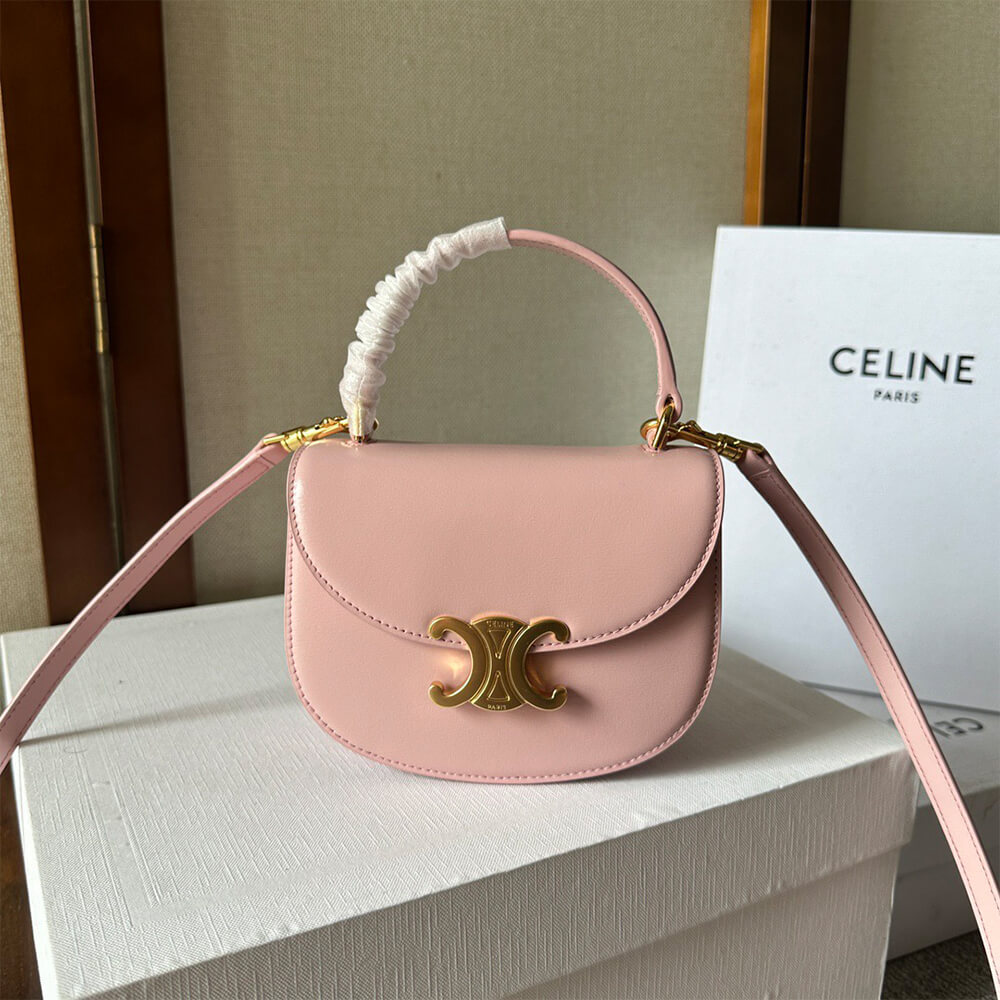 Ce1i*e MINI BESACE CLEA in Shiny Calfskin(HIGH-END GRADE)