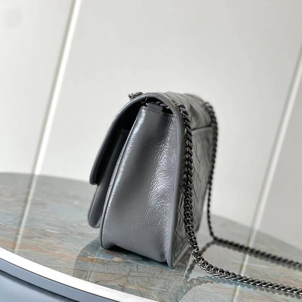 Y51 NIKI MEDIUM IN CRINKLED VINTAGE LEATHER(HIGH-END GRADE)