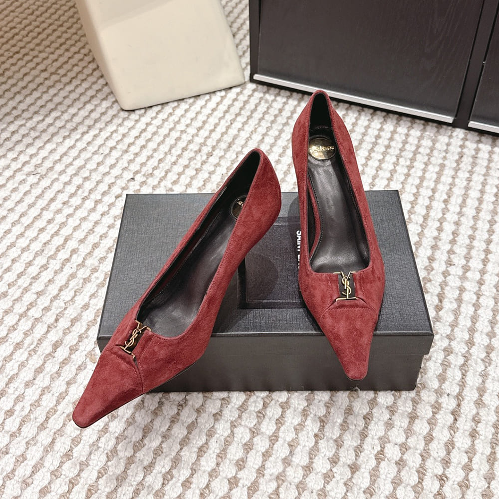 Y51 BABYLONE BRETEUIL pumps in suede