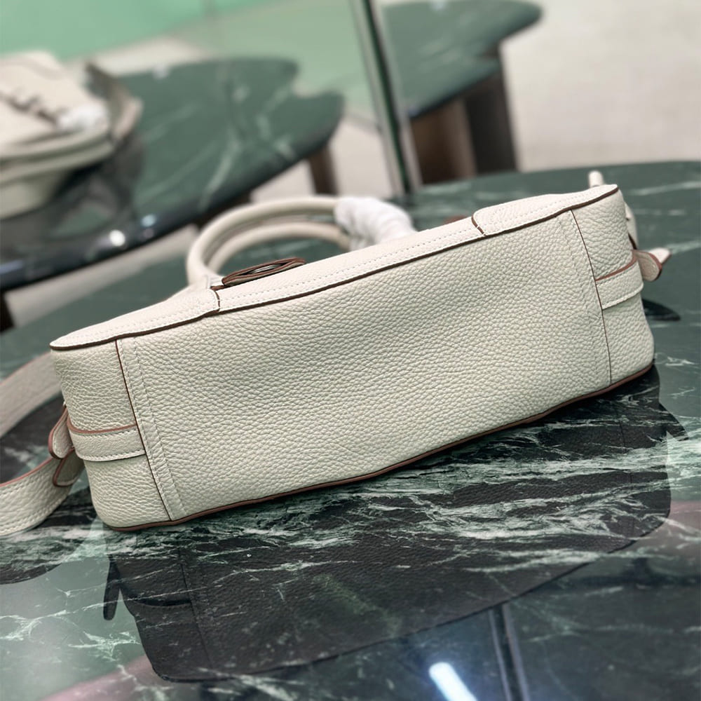 Pra*a Large leather tote bag(HIGH-END GRADE)