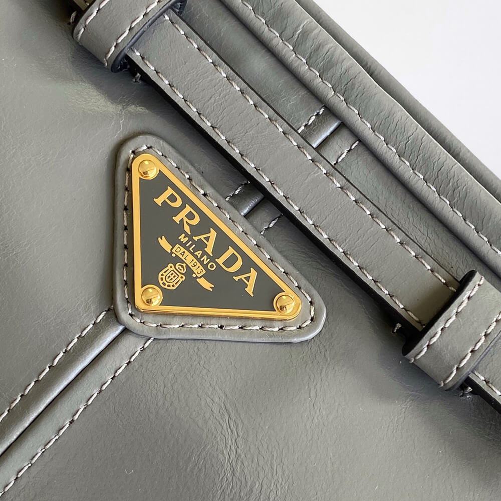 Pra*a Bonnie small leather shoulder bag(HIGH-END GRADE)