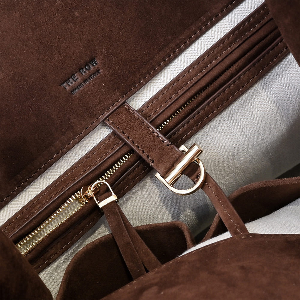 The R0w Soft Margaux 17 Bag Suede(HIGH-END GRADE)