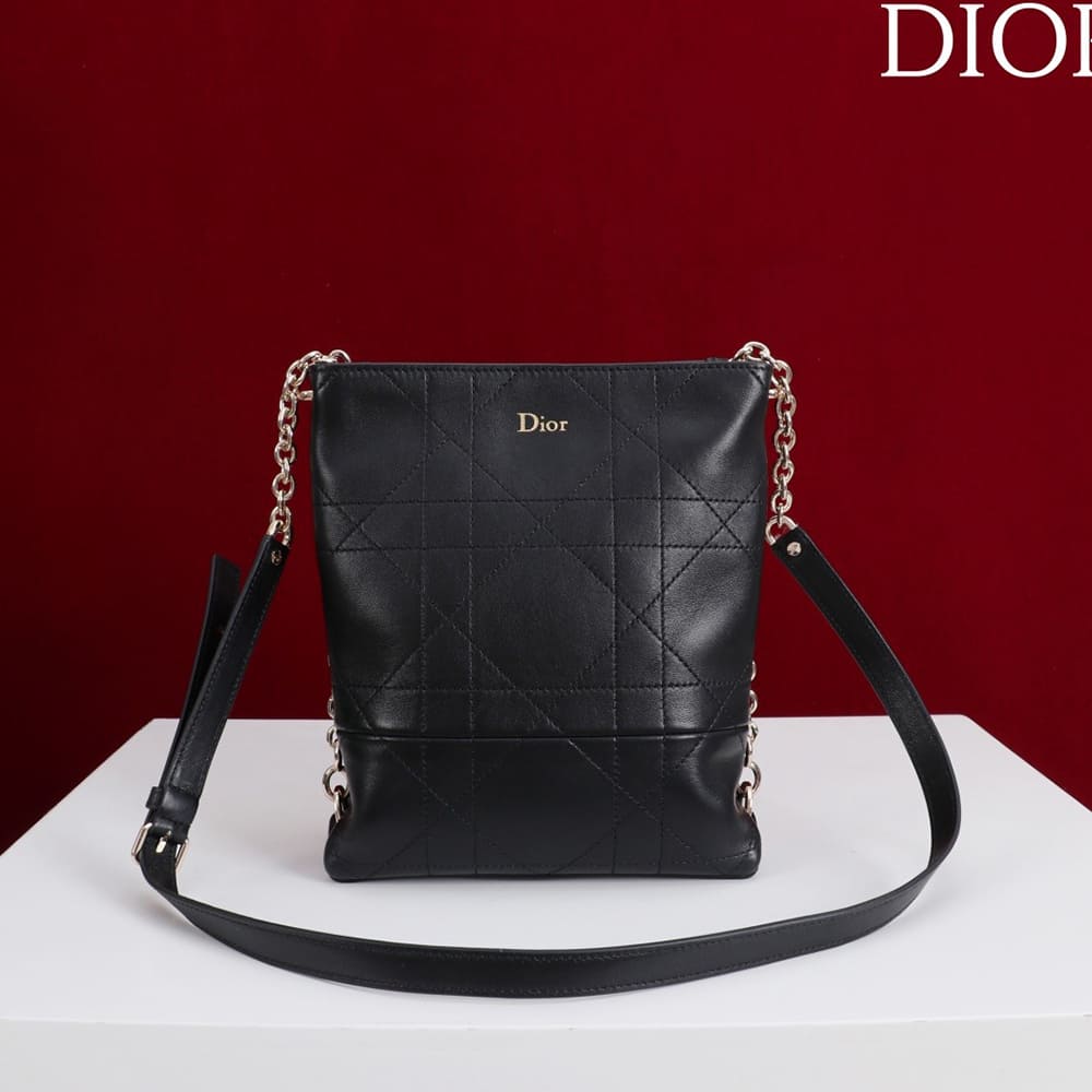 Small Vertical D10r Trianon Bag with Chain(HIGH-END GRADE)