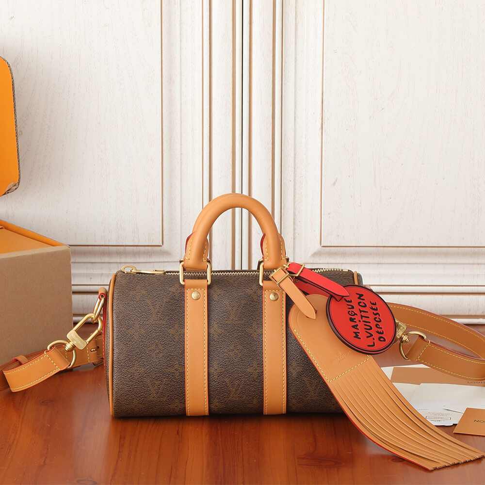 LV Keepall Bandouli??re 25(HIGH-END GRADE)