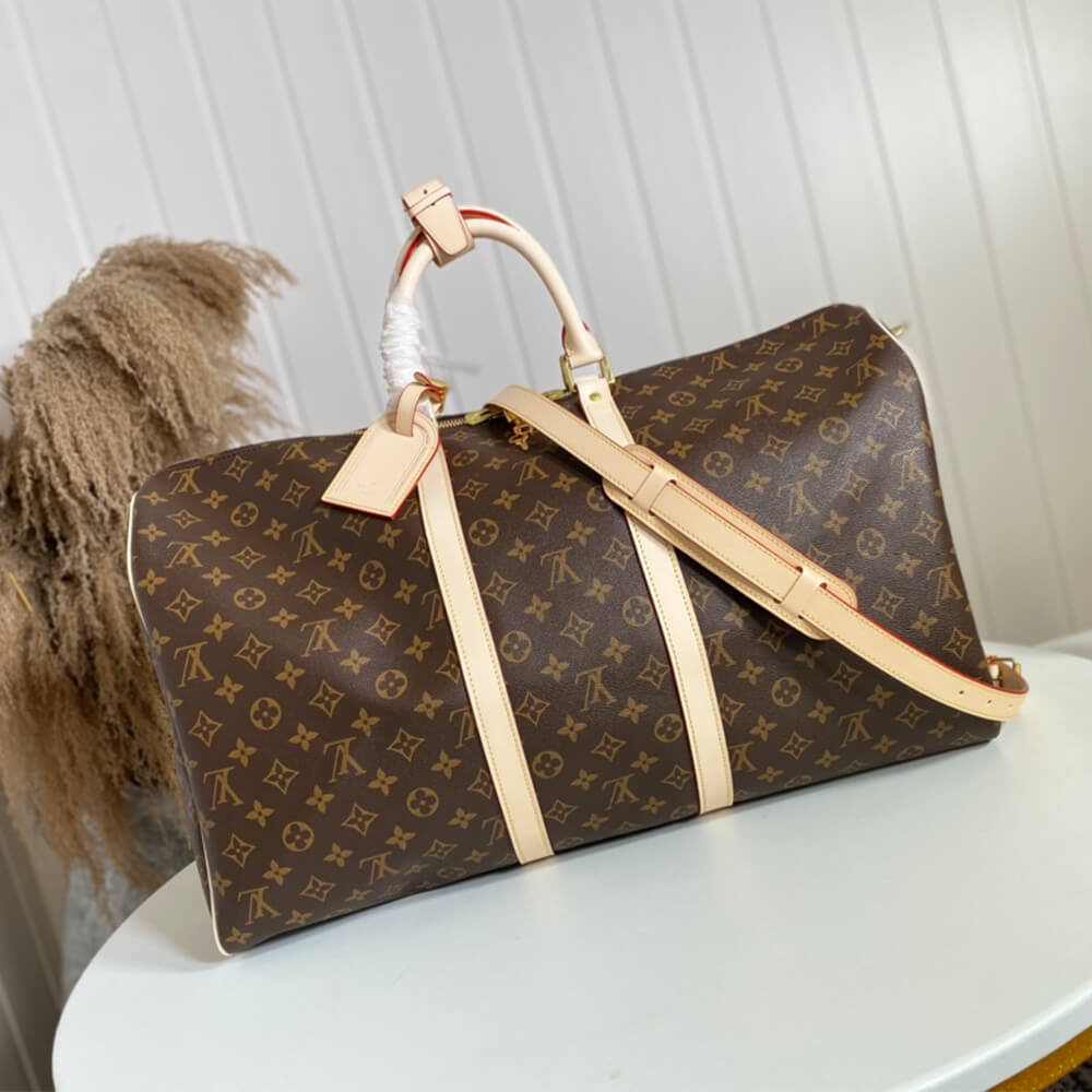 LV Keepall Bandouli??re 55(HIGH-END GRADE)