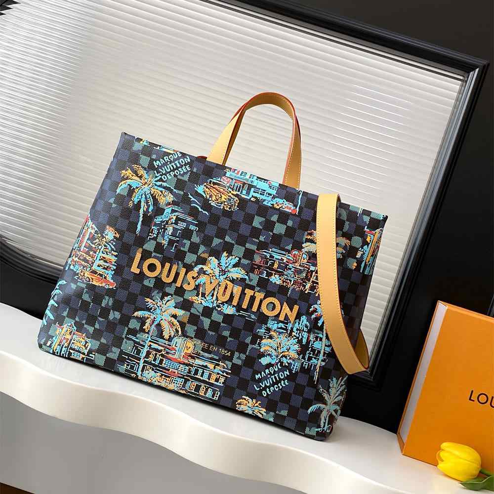 LV Shopper Tote MM(HIGH-END GRADE)