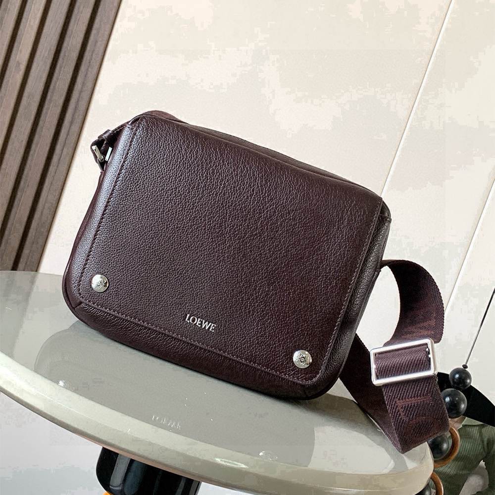 L0ew* Medium Pebble messenger bag(HIGH-END GRADE)