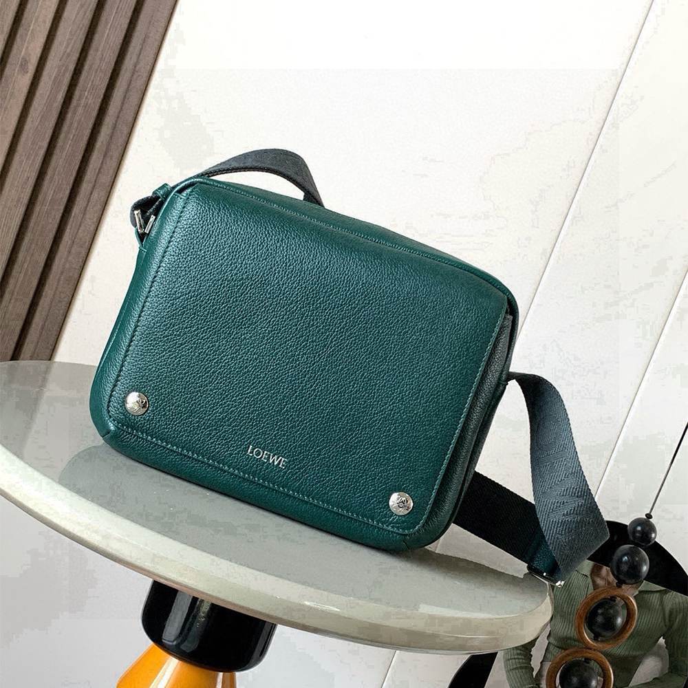 L0ew* Medium Pebble messenger bag(HIGH-END GRADE)