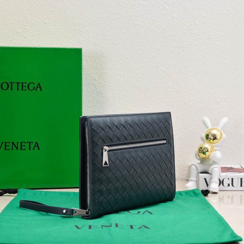 B0tt*ga Ven*ta Small Intrecciato Document Case With Wristlet(HIGH-END GRADE)