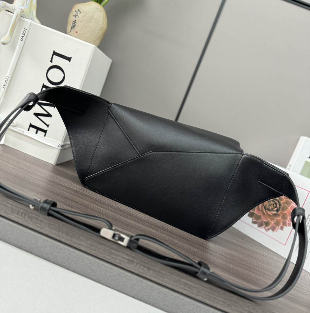 L0ew* Small Puzzle Edge bumbag in classic calfskin(HIGH-END GRADE)
