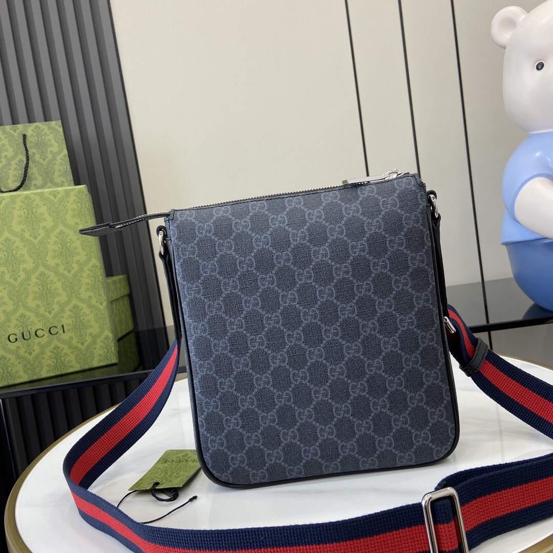 GG Black small messenger bag(HIGH-END GRADE)