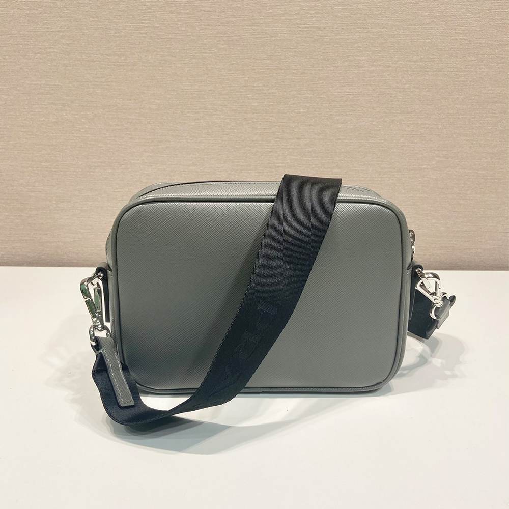 Pra*a Saffiano leather shoulder bag(HIGH-END GRADE)