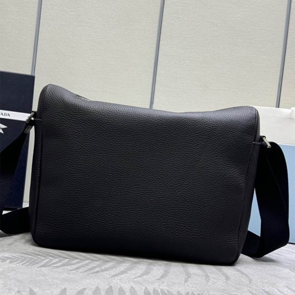 Pra*a Medium leather shoulder bag(HIGH-END GRADE)