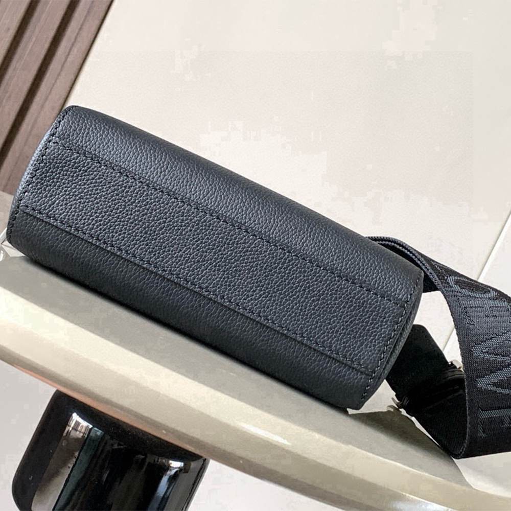 L0ew* Mini crossbody camera bag in soft grained calfskin(HIGH-END GRADE)