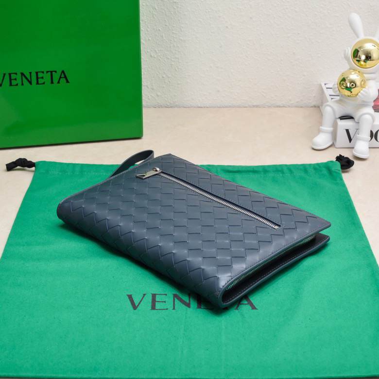 B0tt*ga Ven*ta Small Intrecciato Document Case With Wristlet(HIGH-END GRADE)
