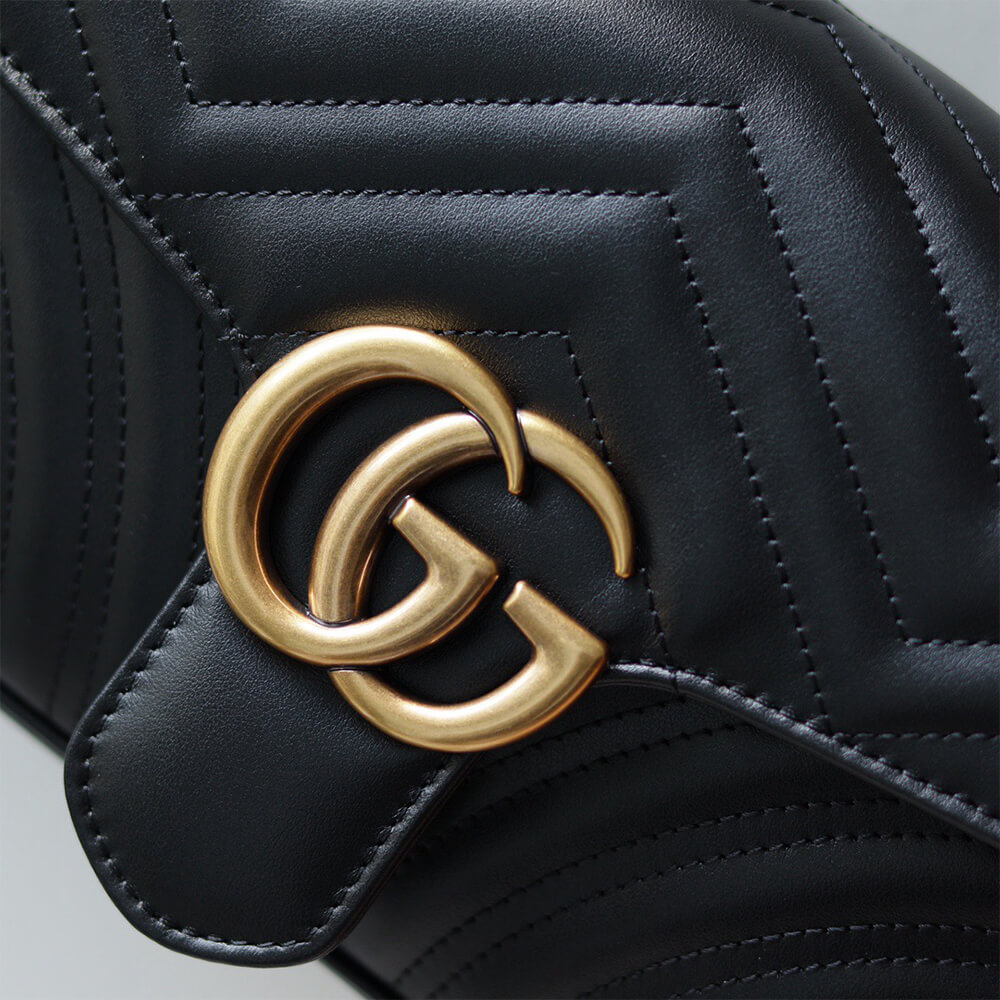 GG Marmont small matelasse shoulder bag(HIGH-END GRADE)