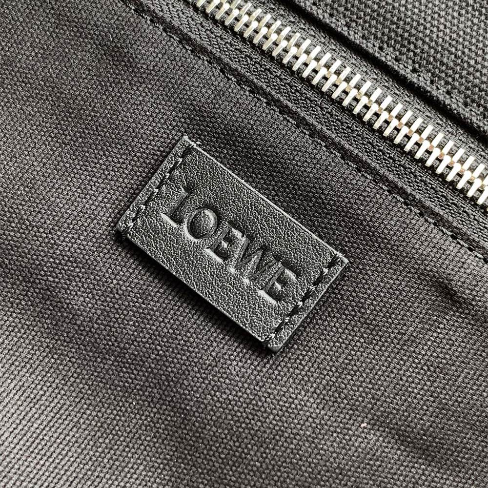 L0ew* Medium Flex messenger in canvas and suede(HIGH-END GRADE)