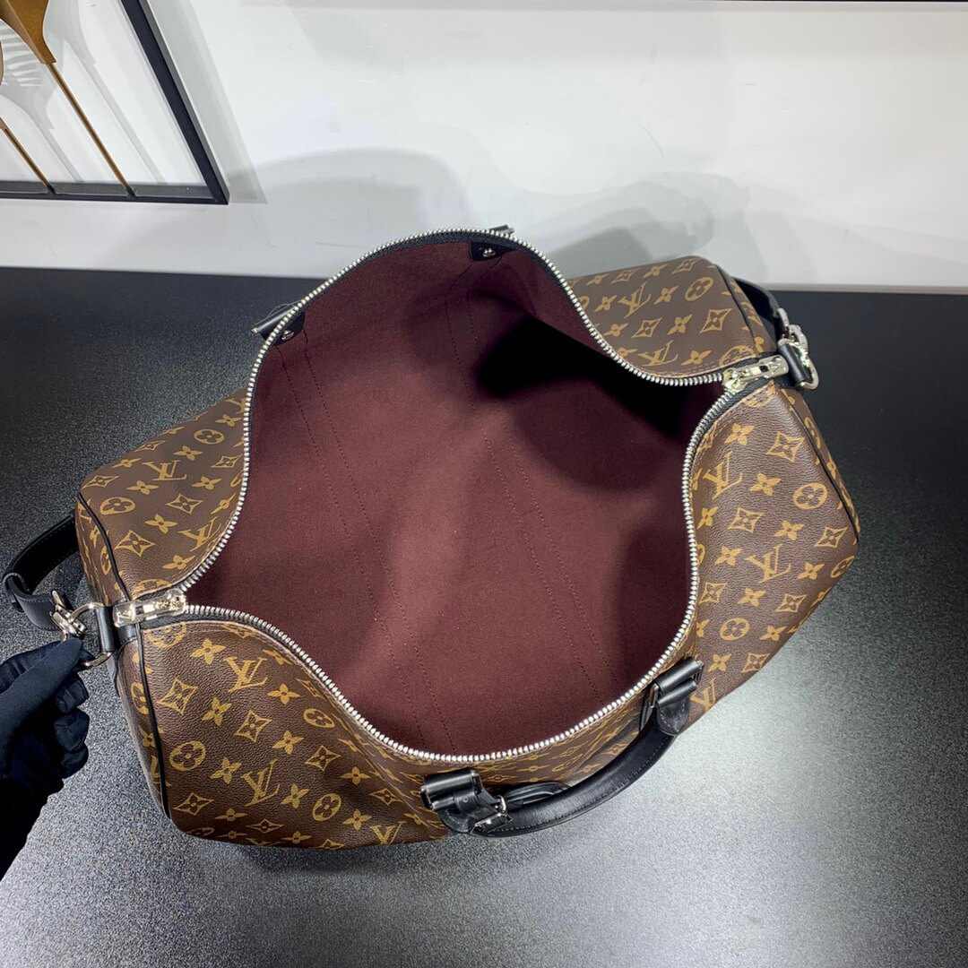 LV Keepall Bandouli??re 55(HIGH-END GRADE)