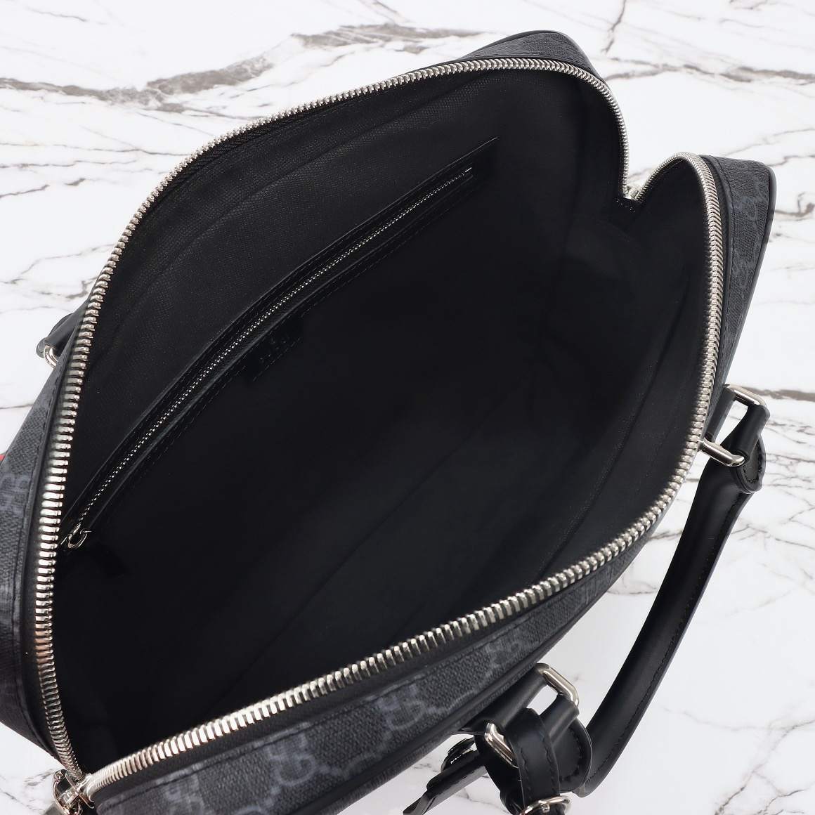GG Black medium briefcase(HIGH-END GRADE)