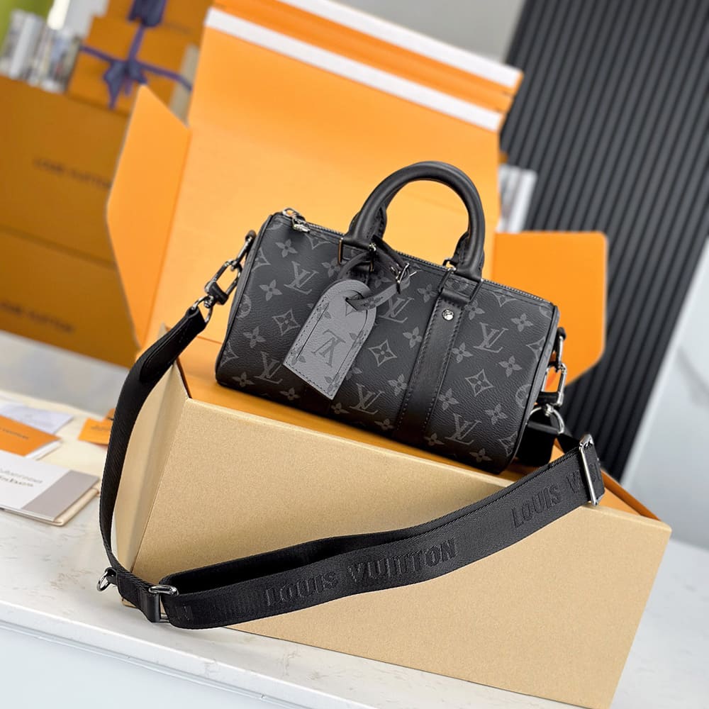 LV Keepall Bandouli??re 25(HIGH-END GRADE)