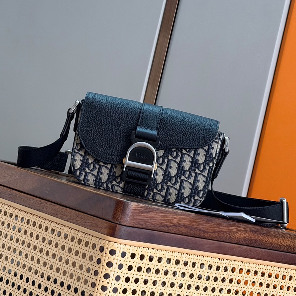 D10r Mini Saddle Heritage Messenger Bag with Flap(HIGH-END GRADE)