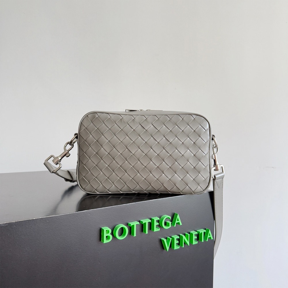 B0tt*ga Ven*ta Small Intrecciato Camera Bag(HIGH-END GRADE)