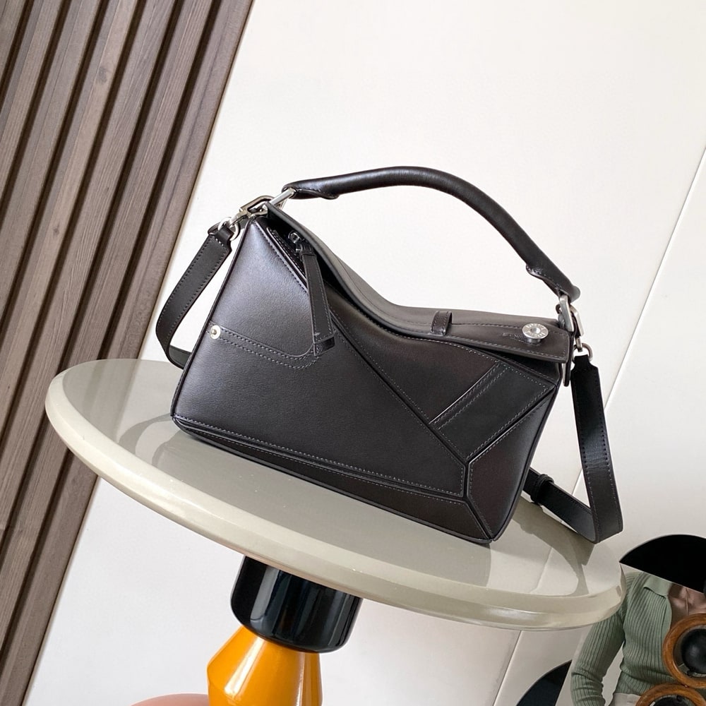 L0ew* Panta small Puzzle bag in shiny calfskin (HIGH-END GRADE)