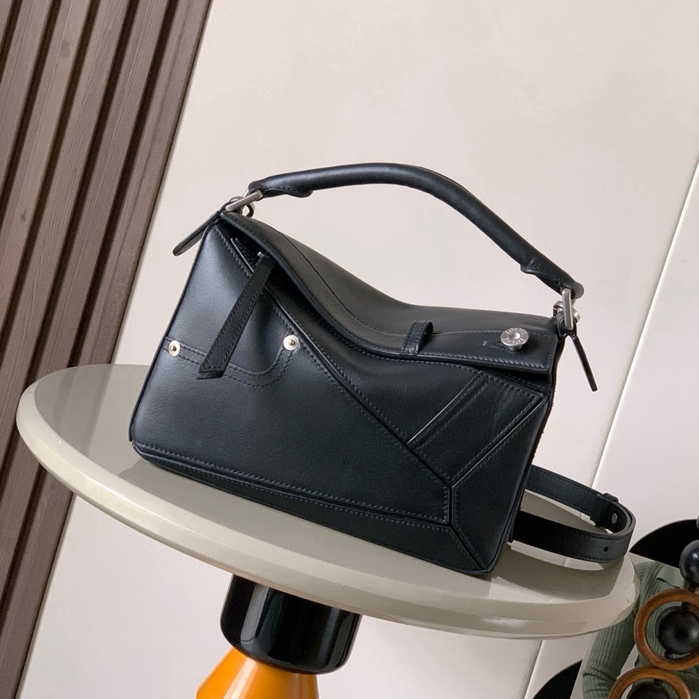 L0ew* Panta small Puzzle bag in shiny calfskin (HIGH-END GRADE)