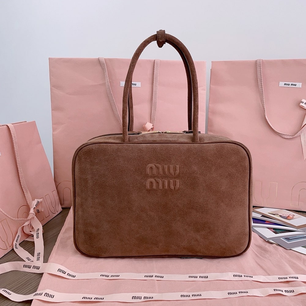 M1um1u Suede Beau bag(HIGH-END GRADE)