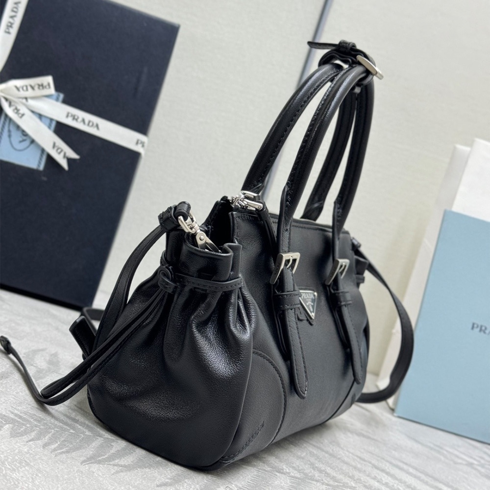 Pra*a Bonnie small leather bag(HIGH-END GRADE)