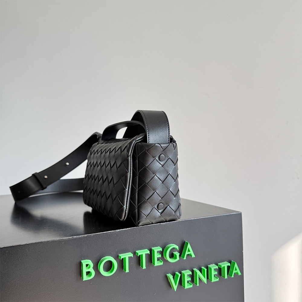 B0tt*ga Ven*ta Intrecciato Mini Bag With Flap(HIGH-END GRADE)