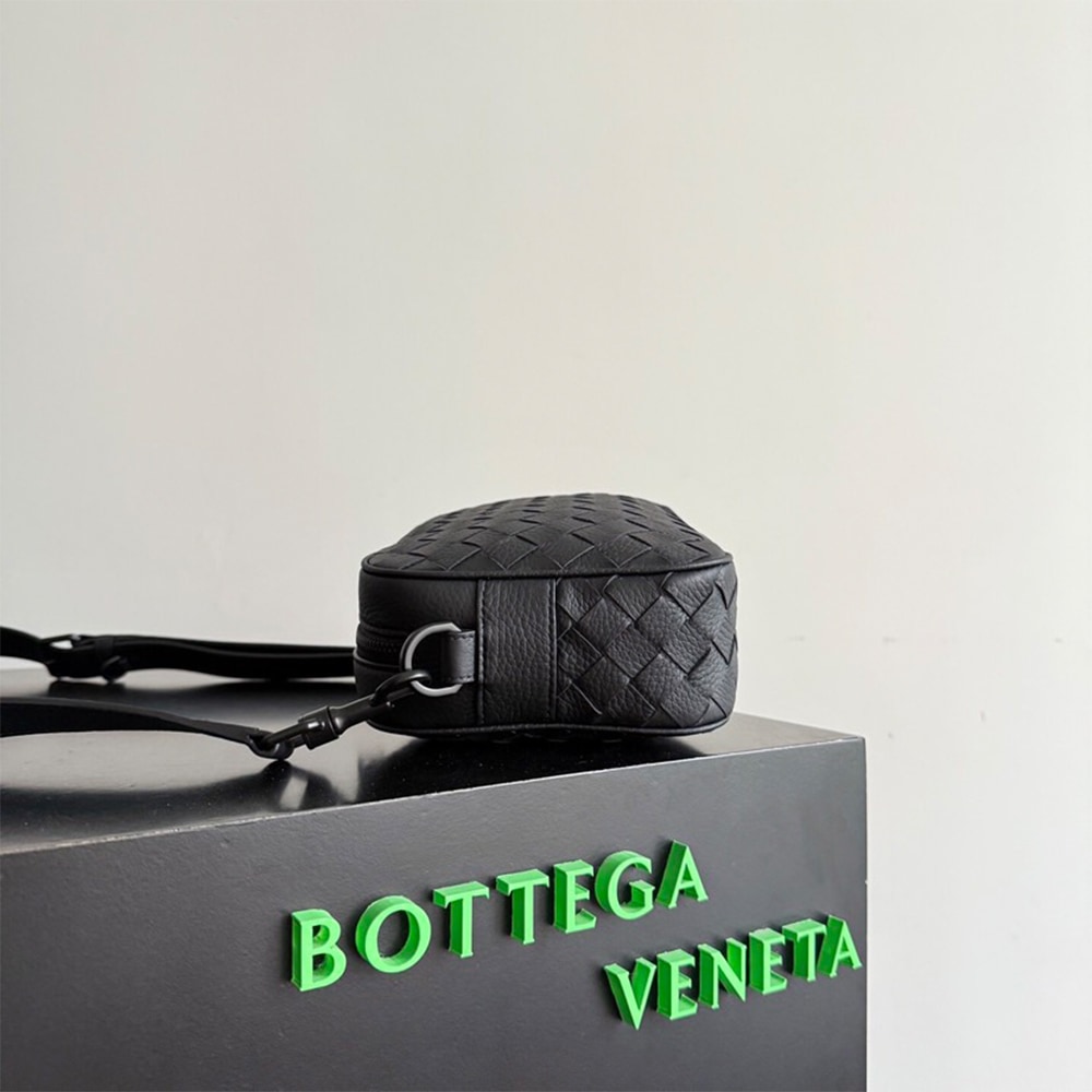 B0tt*ga Ven*ta Small Intrecciato Camera Bag(HIGH-END GRADE)