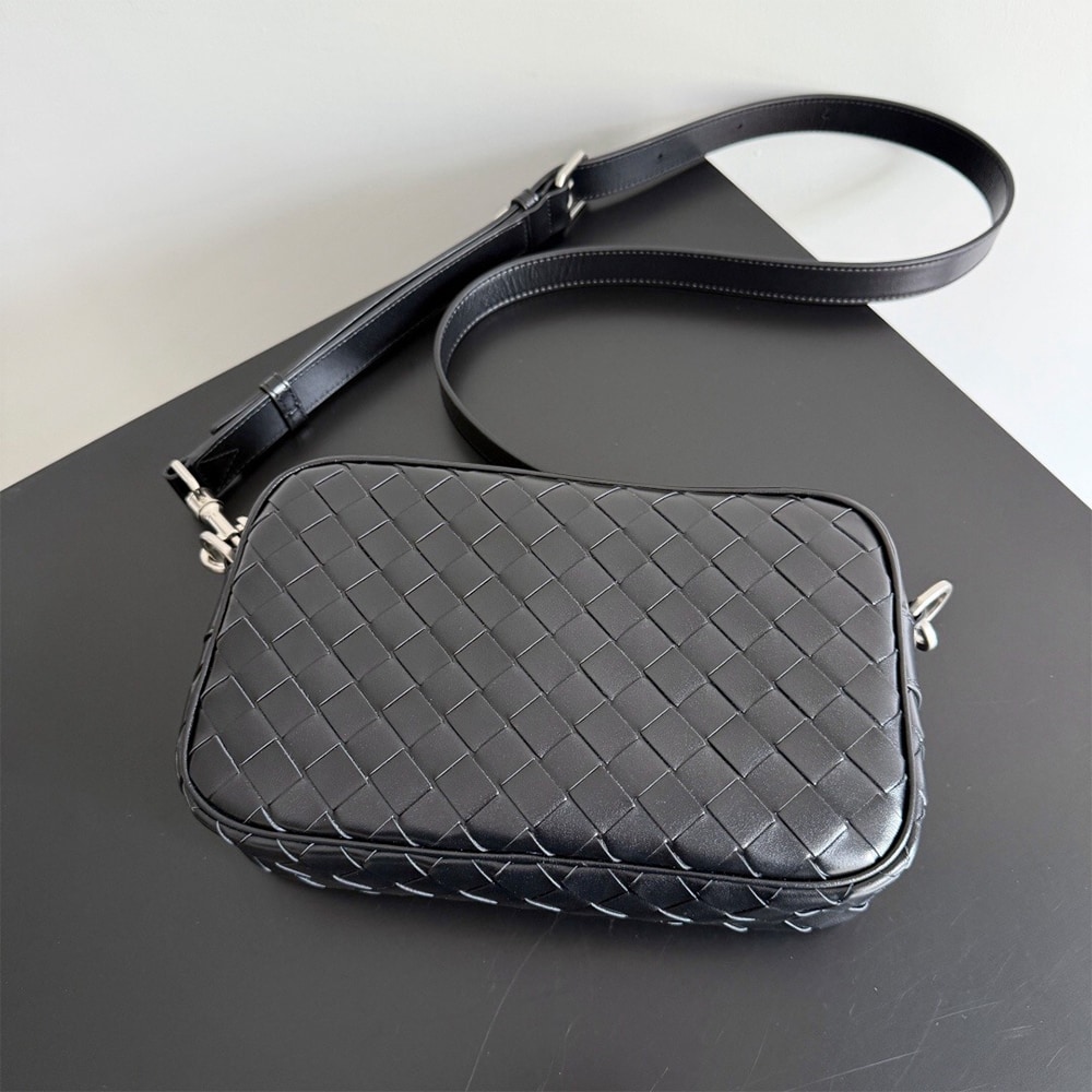 B0tt*ga Ven*ta Small Intrecciato Camera Bag(HIGH-END GRADE)