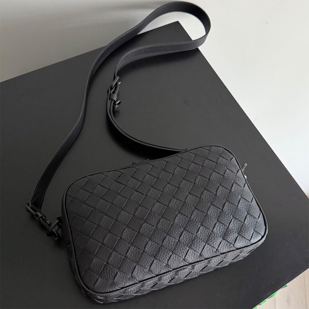 B0tt*ga Ven*ta Small Intrecciato Camera Bag(HIGH-END GRADE)