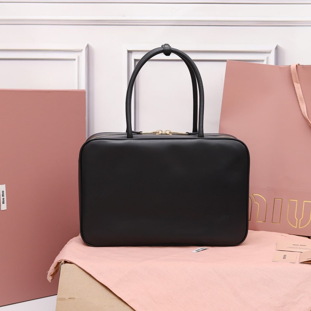 M1um1u Beau leather bag(HIGH-END GRADE)