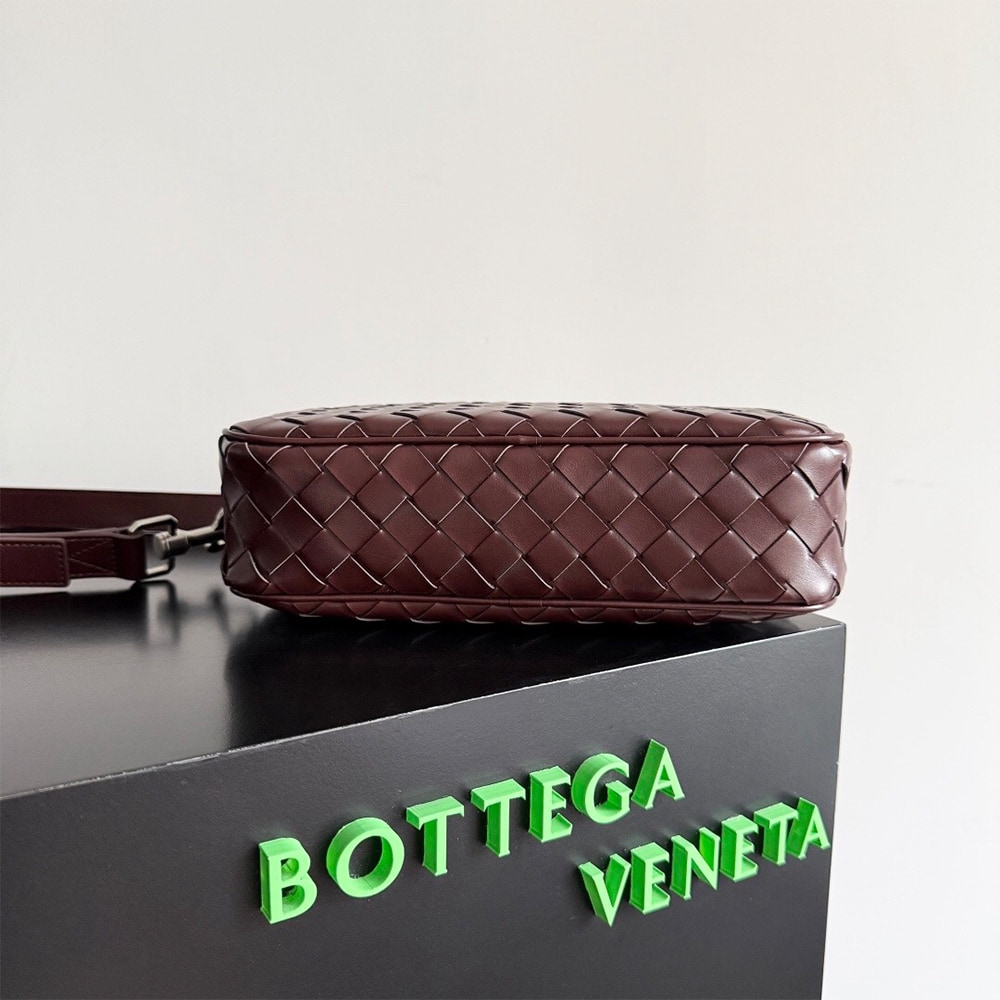 B0tt*ga Ven*ta Small Intrecciato Camera Bag(HIGH-END GRADE)