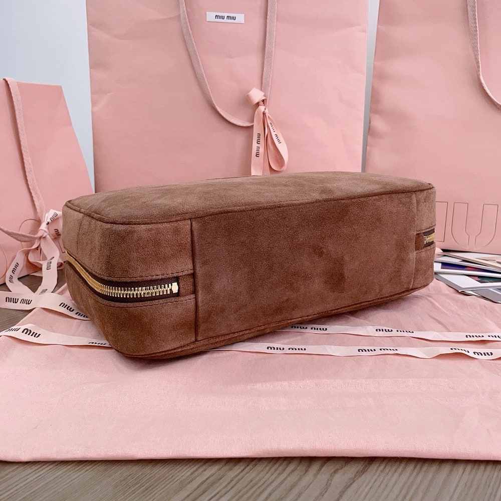 M1um1u Suede Beau bag(HIGH-END GRADE)