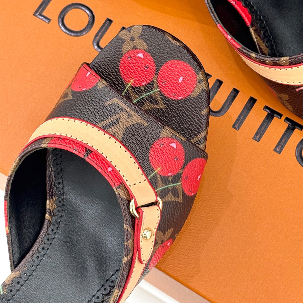 LV x TM 6AM Cherry Mule (EU SIZE 35-42)