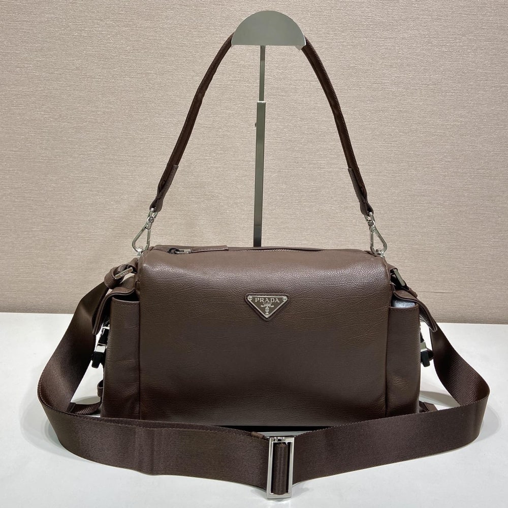 Pra*a Explore leather bag(HIGH-END GRADE)