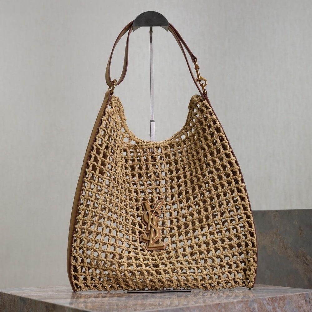 Y51 Oxalis bag in raffia macrame(HIGH-END GRADE)