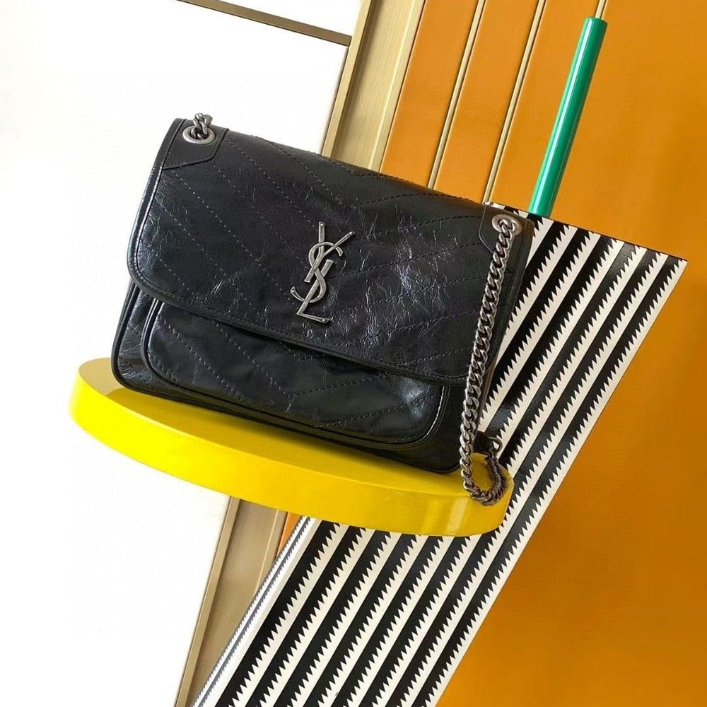 Y51 NIKI medium in vintage leather(HIGH-END GRADE)