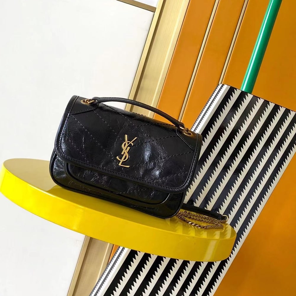 Y51 NIKI mini in vintage leather(HIGH-END GRADE)