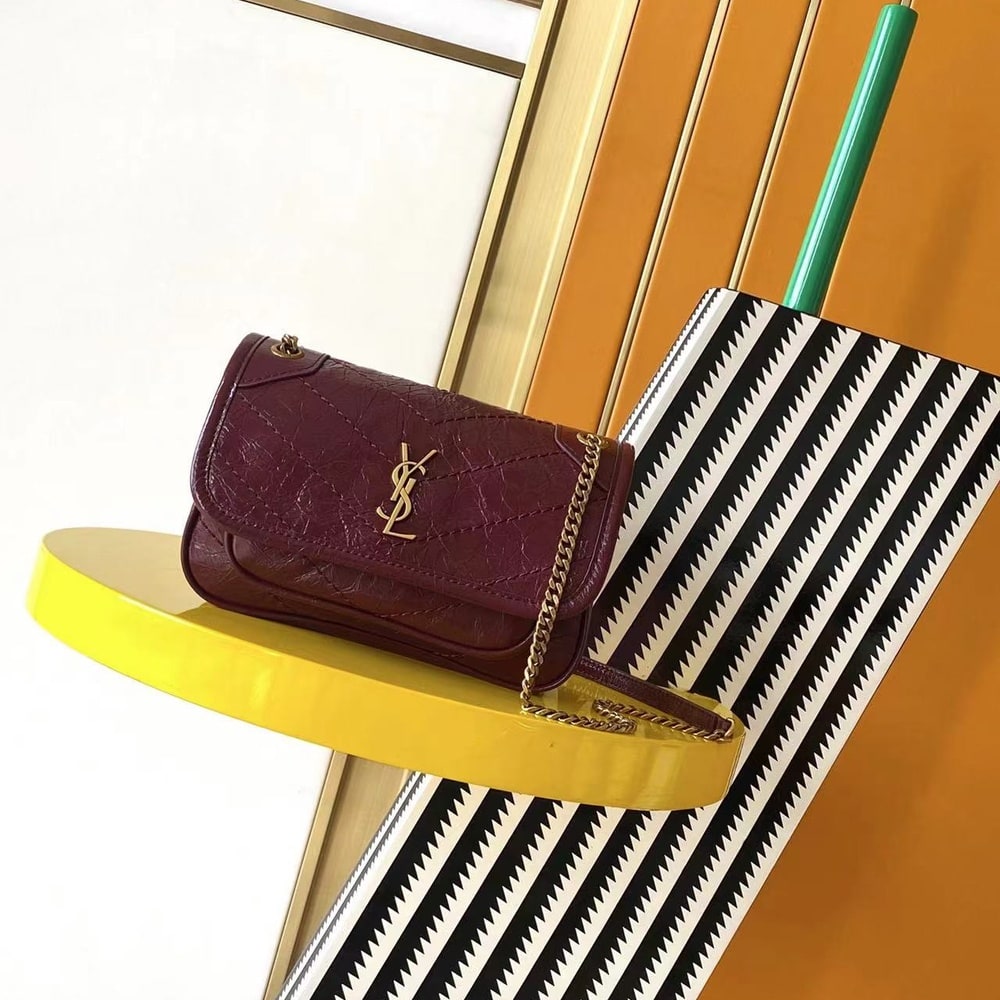 Y51 NIKI mini in vintage leather(HIGH-END GRADE)