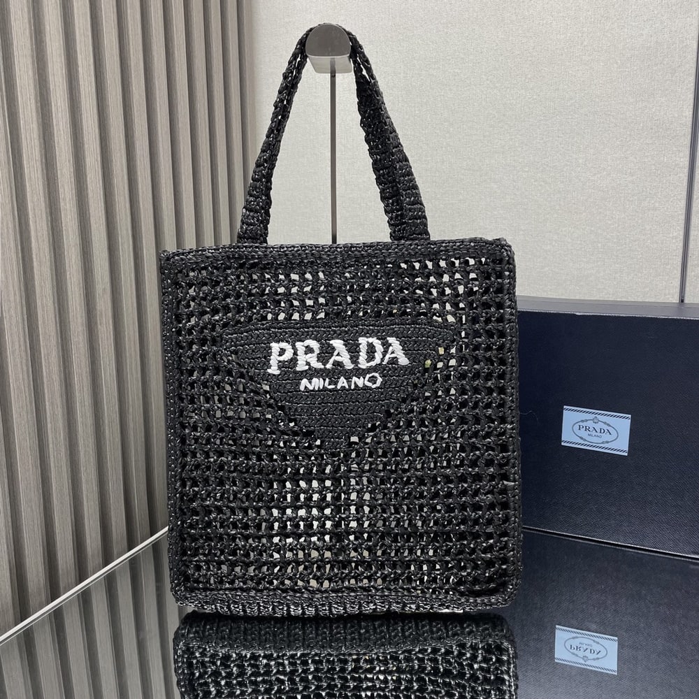 Pra*a Crochet tote bag(HIGH-END GRADE)